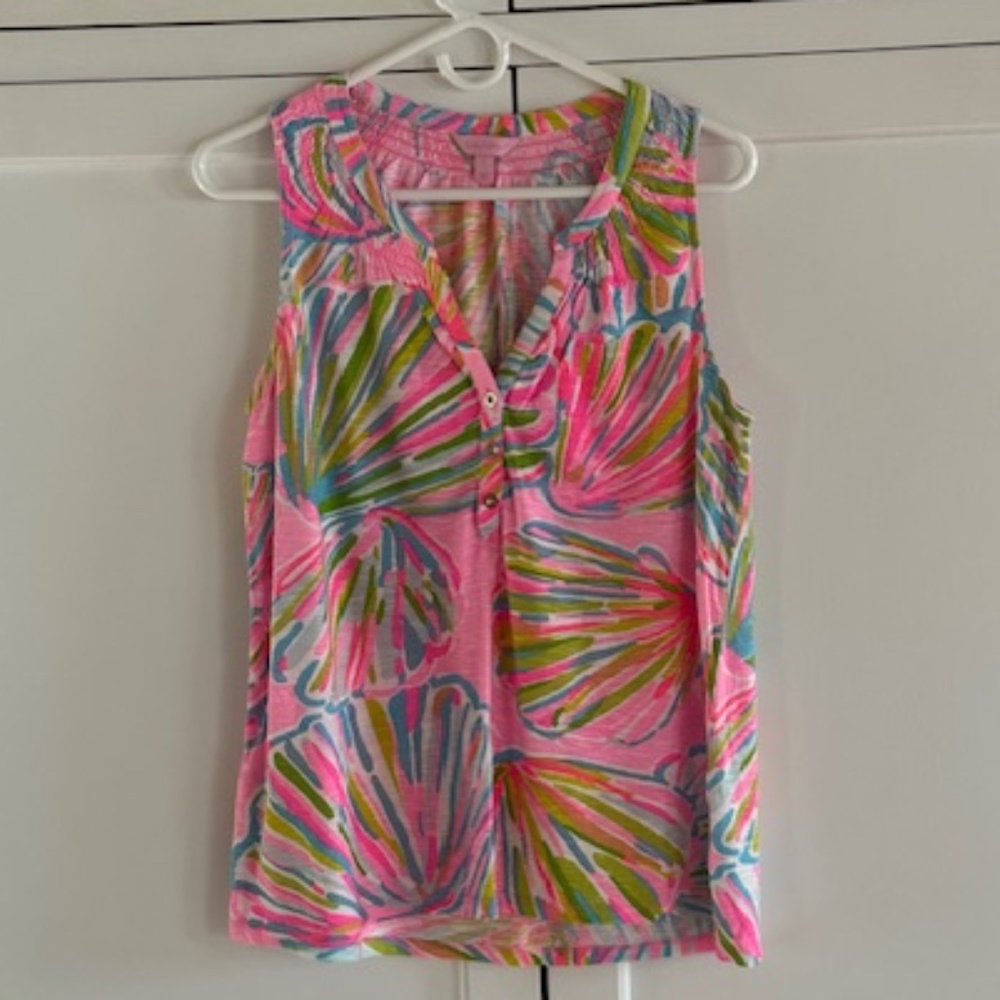Lilly Pulitzer Essie Top Size Large